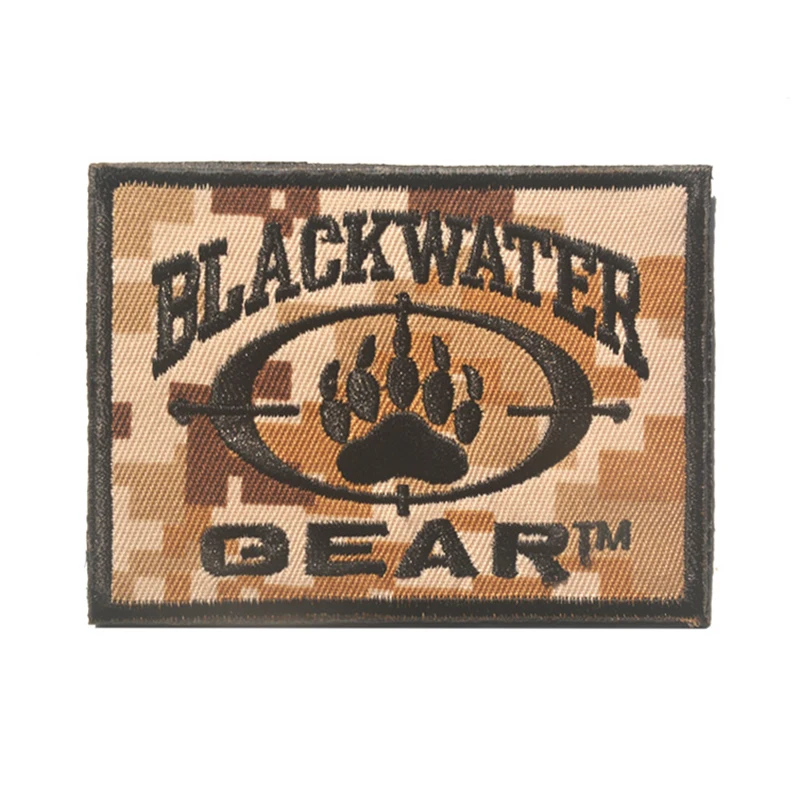 BLACKWATER BEAR Tactical Patch US USA Army Military Morale Patch High Quality Embroidered Hook & Loop Badge For Jackets Hat Cap
BLACKWATER BEAR Tactical Patch US USA Army Military Morale Patch High Quality Embroidered Hook & Loop Badge For Jackets Hat Cap