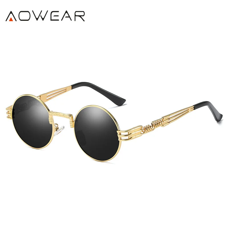 AOWEAR Unisex Vintage Steampunk Sunglasses Men Polarized Metal Gothic Steam Punk Sunglasses Women Round CIRCLE Spectacles OCULOS
AOWEAR Unisex Vintage Steampunk Sunglasses Men Polarized Metal Gothic Steam Punk Sunglasses Women Round CIRCLE Spectacles OCULOS