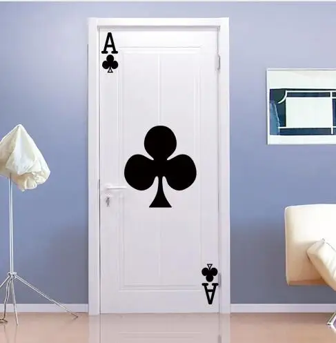 DIY Poker Plum A Shape Door Art Mural Sticker Self-adhesive PVC Wall Sticker Wallpaper Art Poster Bedroom Home Decoration
DIY Poker Plum A Shape Door Art Mural Sticker Self-adhesive PVC Wall Sticker Wallpaper Art Poster Bedroom Home Decoration