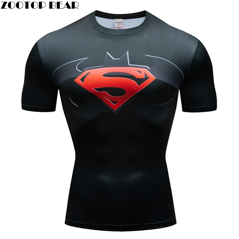 Superman Shirt Short Sleeve tshirt Cosplay Top Armor Anime Tee Compression T-shirt Custome Fitness Male Top ZOOTOP BEAR 
Superman Shirt Short Sleeve tshirt Cosplay Top Armor Anime Tee Compression T-shirt Custome Fitness Male Top ZOOTOP BEAR