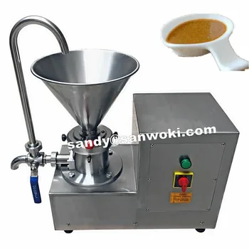 Small sesame paste split grinder Food processing machine peanut butter Colloid mill
Small sesame paste split grinder Food processing machine peanut butter Colloid mill