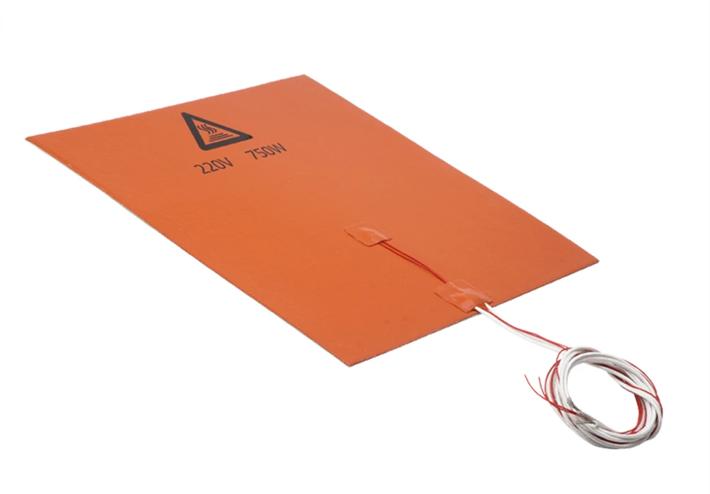 300 750W silicone hotbed detail 2