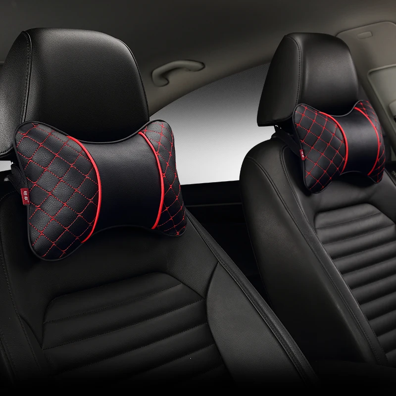 Car headrest fashion four seasons pu general headrest neck pillow For BMW Audi Kia Honda SUV Suitable for all mode
Car headrest fashion four seasons pu general headrest neck pillow For BMW Audi Kia Honda SUV Suitable for all mode