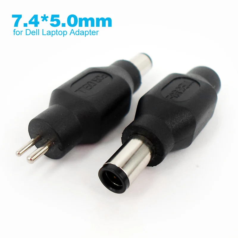 New 2 Pin to 7.4*5.0mm DC Connector for Dell Laptop Universal Mobile Power Adapter Built-in IC Codes Charge and Boot Function
New 2 Pin to 7.4*5.0mm DC Connector for Dell Laptop Universal Mobile Power Adapter Built-in IC Codes Charge and Boot Function