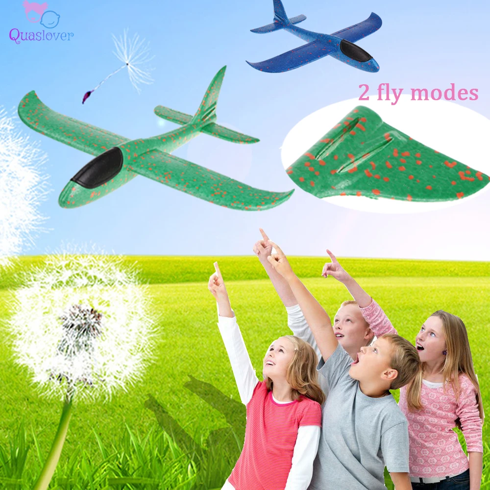 Quaslover 38*38cm 48*48cm flying model gliders Toy Planes Flying Model Gliders Foam Airplane Aircraft Toys For Children Games
Quaslover 38*38cm 48*48cm flying model gliders Toy Planes Flying Model Gliders Foam Airplane Aircraft Toys For Children Games