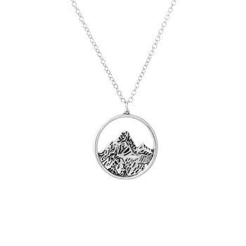 50pcs/lot Fashion Mountain Round Necklace Snow Mountain Neckalce Handmade Outdoor Travel Necklace Jewelry Gift For Friends
50pcs/lot Fashion Mountain Round Necklace Snow Mountain Neckalce Handmade Outdoor Travel Necklace Jewelry Gift For Friends