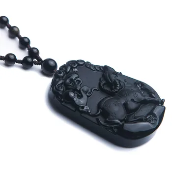 Fashion Precious Natural Black Obsidian Gemstone Pendant Women Men Crystal Ox Animal Necklaces Pendants 49*33*10mm Free Shipping
Fashion Precious Natural Black Obsidian Gemstone Pendant Women Men Crystal Ox Animal Necklaces Pendants 49*33*10mm Free Shipping