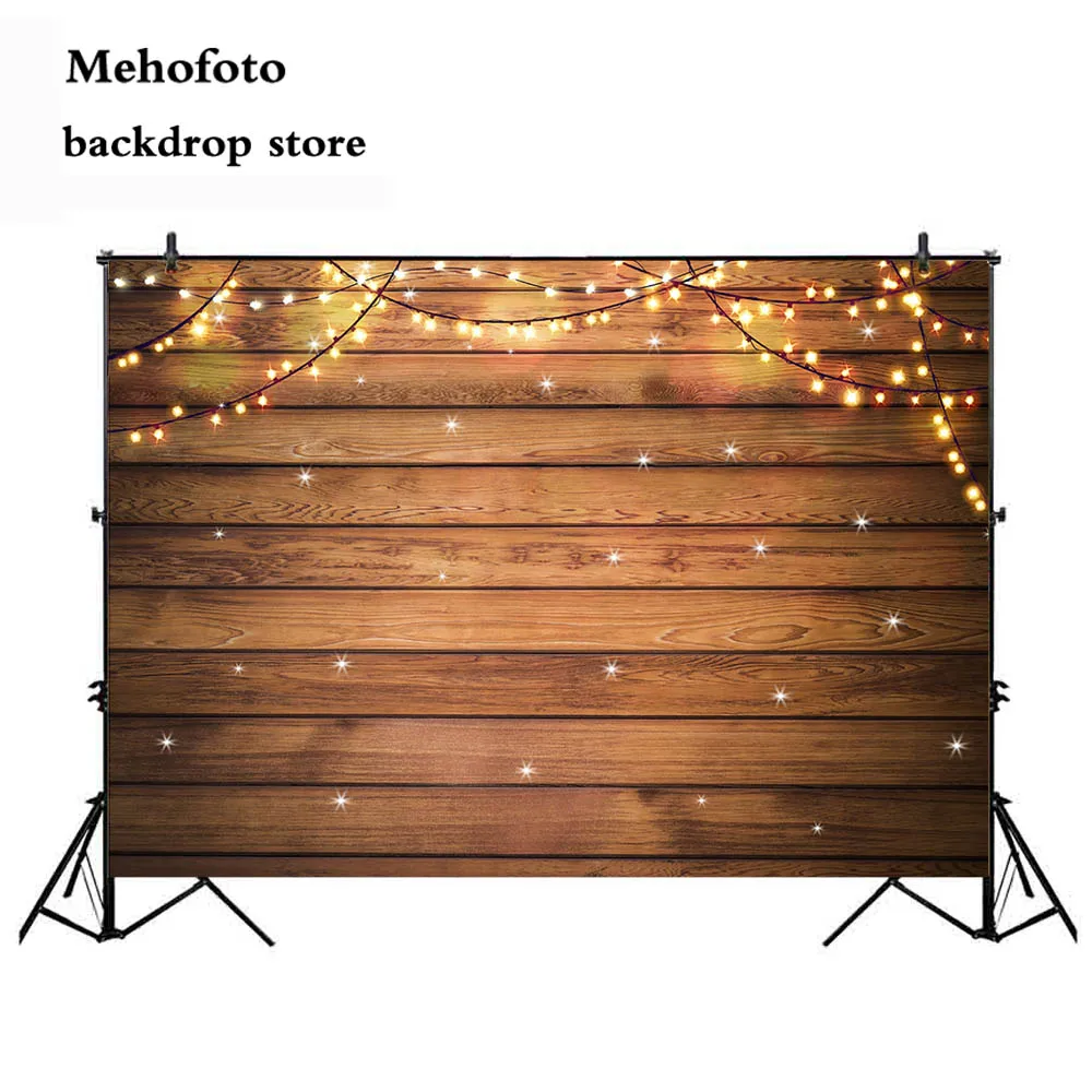 Mehofoto Wood Wedding Photography Backdrops Glitter Dark Brown Wooden Wall Photo Background Studio Computer Printed Banner 840
Mehofoto Wood Wedding Photography Backdrops Glitter Dark Brown Wooden Wall Photo Background Studio Computer Printed Banner 840