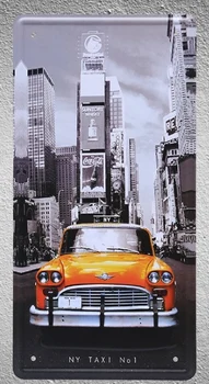 1 pc New York city Taxi USA America yellow plaques shop store Tin Plates Signs wall Decoration Metal Art Vintage Poster 
1 pc New York city Taxi USA America yellow plaques shop store Tin Plates Signs wall Decoration Metal Art Vintage Poster