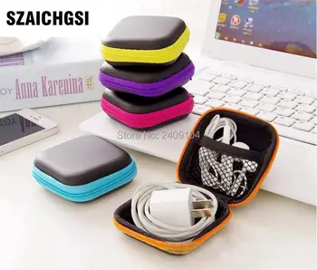 SZAICHGSI Earphone Wire Cable Storage Box Zipper Protective Data Line Storage Container Organizer Case Earbud SD Card Box 100pcs
SZAICHGSI Earphone Wire Cable Storage Box Zipper Protective Data Line Storage Container Organizer Case Earbud SD Card Box 100pcs