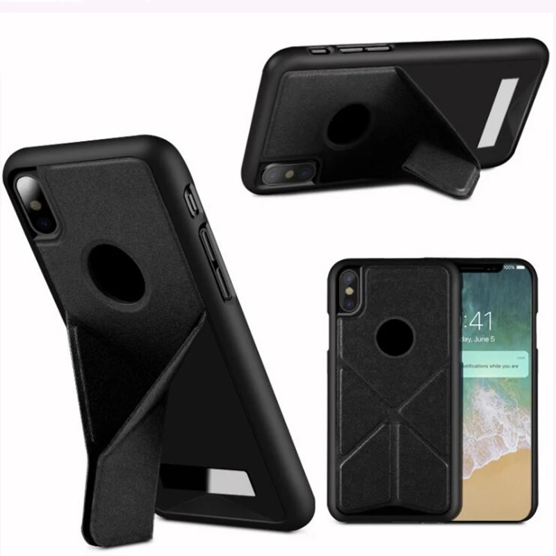 new For apple IPhone 8 7 6 Plus Leather Magnetic Suction Transformers protector Cover for IPhone X Case smart phone Holder Stand
new For apple IPhone 8 7 6 Plus Leather Magnetic Suction Transformers protector Cover for IPhone X Case smart phone Holder Stand