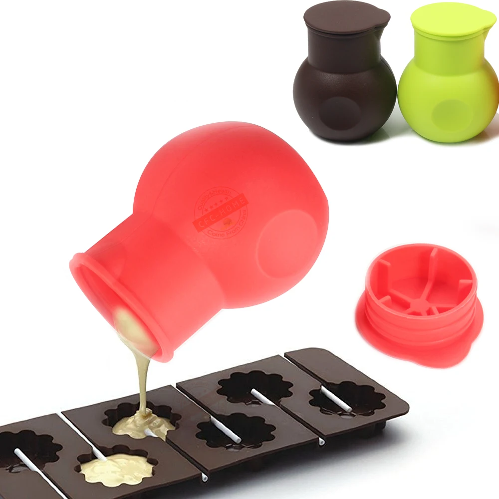 Chocolate Melting Pot Silicone Mould Butter Sauce Milk Microwave Baking Pouring Kitchen Aid Tools - Red Green chocolate
Chocolate Melting Pot Silicone Mould Butter Sauce Milk Microwave Baking Pouring Kitchen Aid Tools - Red Green chocolate