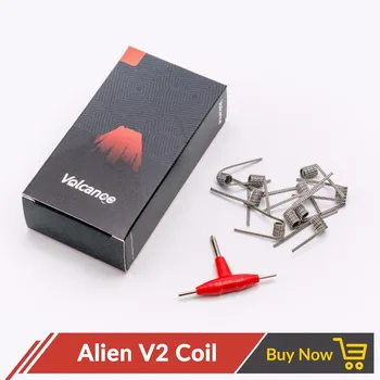 Volcanee premade Coil Wire Violence Coil Prebuilt Coil Alien V2 Tri-twisted Clapton Framed Clapton Spaced Clapton Coil
Volcanee premade Coil Wire Violence Coil Prebuilt Coil Alien V2 Tri-twisted Clapton Framed Clapton Spaced Clapton Coil