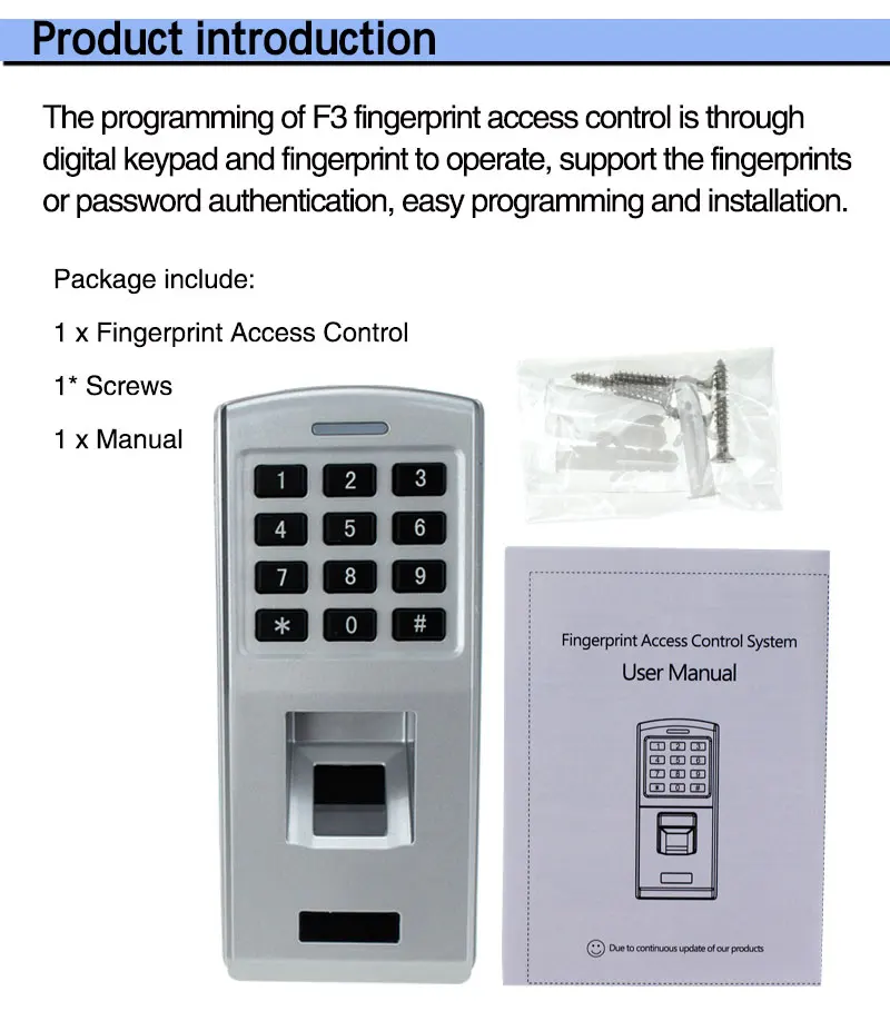 Access control manual