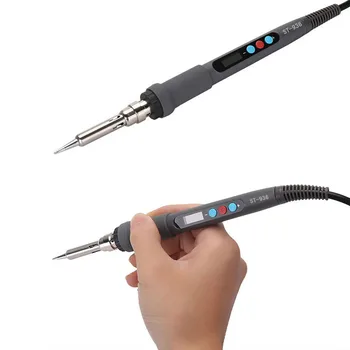 60W Electric Soldering Iron ST-936 LED Digital Adjustable Constant Temperature Display Hand-held Temperature Soldering Iron
60W Electric Soldering Iron ST-936 LED Digital Adjustable Constant Temperature Display Hand-held Temperature Soldering Iron
