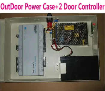 OutDoor Power Supply Metal Case Box IP54 Waterproof+2 Door Network Access Controller+with PC software and Web IP Control kits
OutDoor Power Supply Metal Case Box IP54 Waterproof+2 Door Network Access Controller+with PC software and Web IP Control kits
