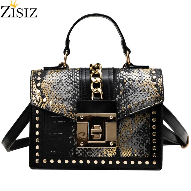 2019 Fashion Ladies Serpentine Flap Bag For Women PU Leather Women's Designer Luxury Handbag Lock Chain Shoulder Messenger Bag
2019 Fashion Ladies Serpentine Flap Bag For Women PU Leather Women's Designer Luxury Handbag Lock Chain Shoulder Messenger Bag