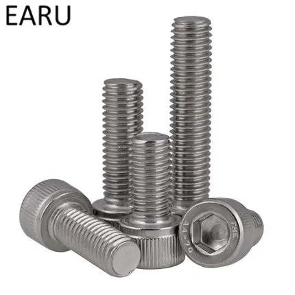 

316 Stainless Steel DIN912 Standard Hexagon Hex Socket Cup Head Screws Bolts M8*12/16/20/25/30/35/40-140mm