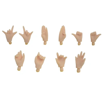 Plastic Bjd Doll Accessories Hands for 1/6 Blyth Dolls With 1 Styles Choosing Suitable for Joint Reborn dolls
Plastic Bjd Doll Accessories Hands for 1/6 Blyth Dolls With 1 Styles Choosing Suitable for Joint Reborn dolls