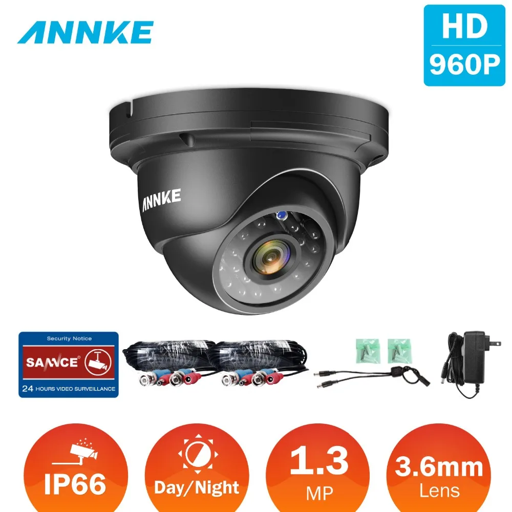 ANNKE TVI 960P CCTV Camera IR Weatherproof Outdoor Dome 1.3MP Smart IR CUT Camera Security Camera Video Surveillance System
ANNKE TVI 960P CCTV Camera IR Weatherproof Outdoor Dome 1.3MP Smart IR CUT Camera Security Camera Video Surveillance System