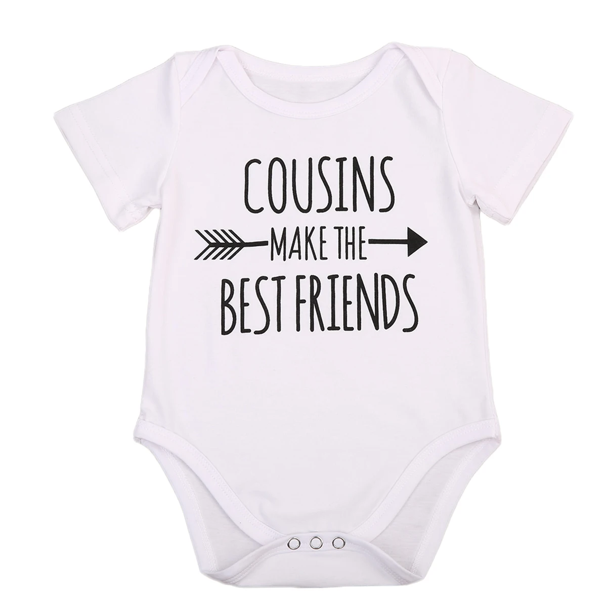 Cute Cousins baby clothes Summer Newborn Kids Baby Boy Girl Bodysuit Jumpsuit Clothing Outfits 0-18M
Cute Cousins baby clothes Summer Newborn Kids Baby Boy Girl Bodysuit Jumpsuit Clothing Outfits 0-18M