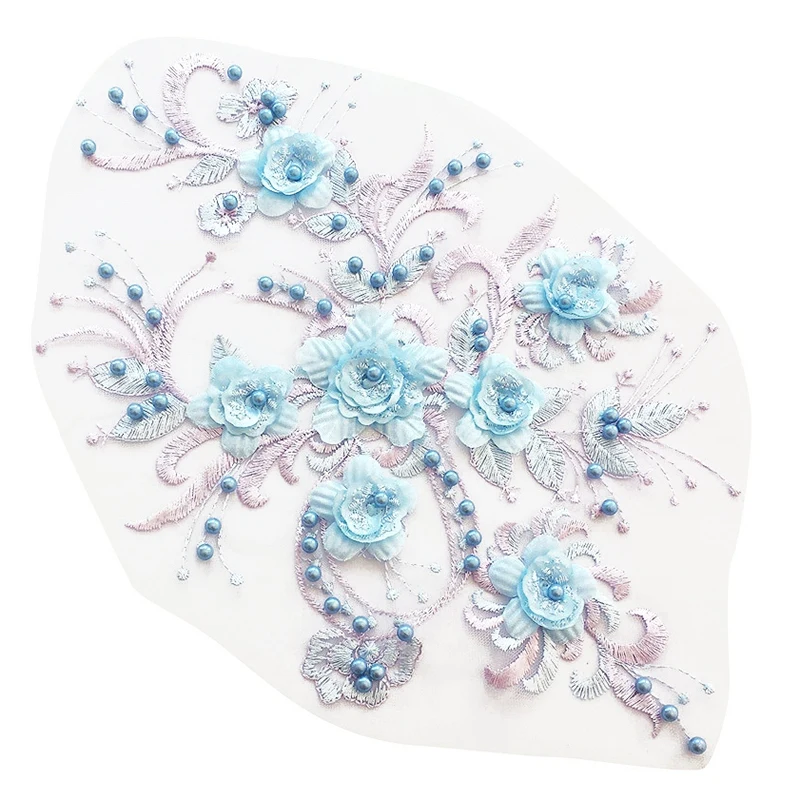 Fashion Embroider Beaded Lace Flower Costume Children'S Accessories Fabric Flower Embroidery Patch Applique Diy Lace Accessori
Fashion Embroider Beaded Lace Flower Costume Children'S Accessories Fabric Flower Embroidery Patch Applique Diy Lace Accessori