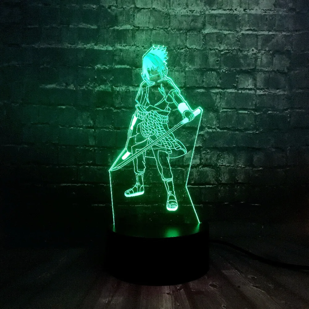 Creative 3D Lava Naruto Sasuke 3D Acrylic 7 Color USB Charge LED Illusion Home Boy Sleep Table Night Lamp Birthday Boy Kids Gift
Creative 3D Lava Naruto Sasuke 3D Acrylic 7 Color USB Charge LED Illusion Home Boy Sleep Table Night Lamp Birthday Boy Kids Gift