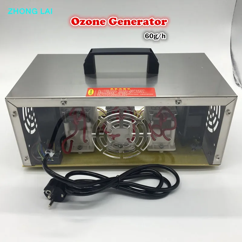 60g/h Ozone Generator Air Purifier Ozone Sterilizing Machine Ozone Sterilizer Ozonizer
60g/h Ozone Generator Air Purifier Ozone Sterilizing Machine Ozone Sterilizer Ozonizer