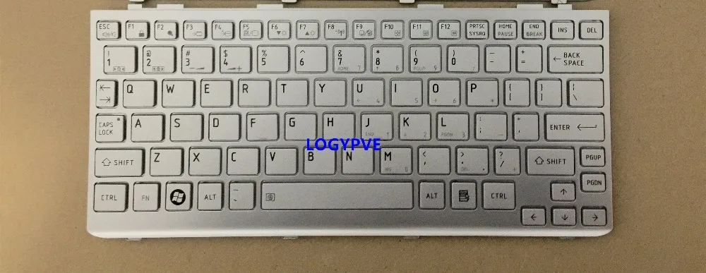 US Keyboard For Toshiba Mini=NB 300 NB 305 NB305 NB300 Silver replacement with frame
US Keyboard For Toshiba Mini=NB 300 NB 305 NB305 NB300 Silver replacement with frame