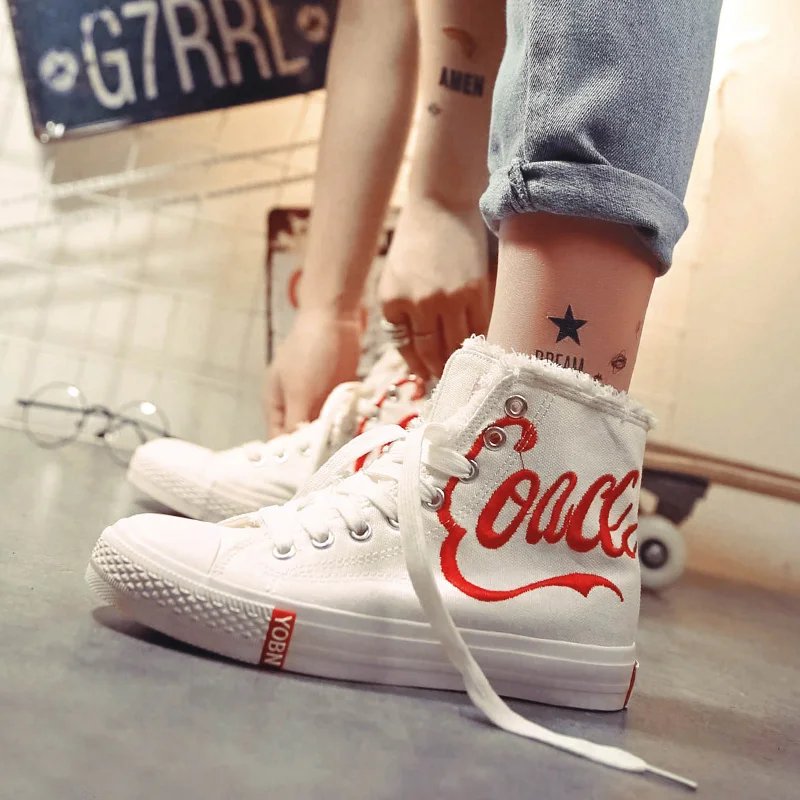 2018 New Spring/autumn Art Canvas Shoes Female Hemp Leaf High Top Shoes Korean Version Leisure Student Shoes Size Plus 35-40 5
2018 New Spring/autumn Art Canvas Shoes Female Hemp Leaf High Top Shoes Korean Version Leisure Student Shoes Size Plus 35-40 5