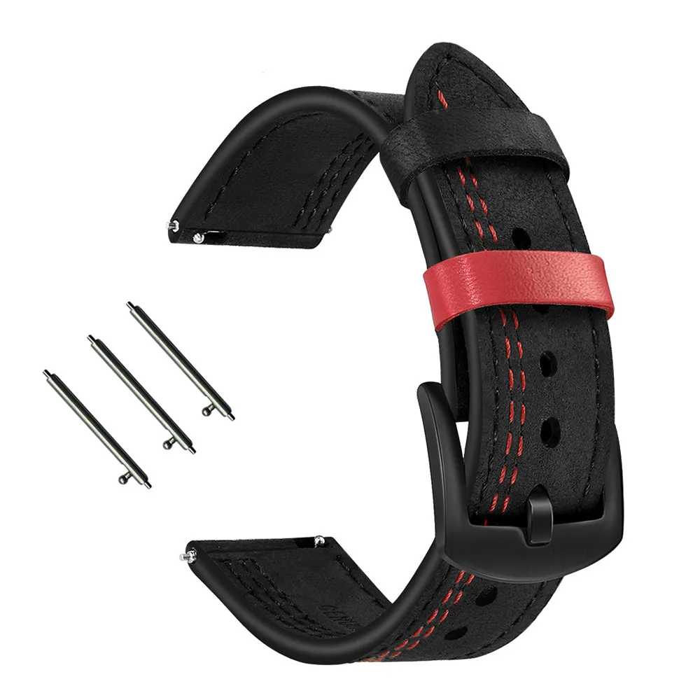 Double Color Genuine Leather Watchband for Garmin Vivoactive3/Vivomove/Forerunner 645/Music Quick Release Watch Band Wrist Strap
Double Color Genuine Leather Watchband for Garmin Vivoactive3/Vivomove/Forerunner 645/Music Quick Release Watch Band Wrist Strap