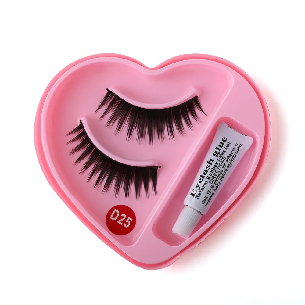 1Pair Soft Natural False Eyelashes Black Gorgeous Beauty Thick Long False Eyelashes& Eye Lashes with Glue Box Makeup Tools
1Pair Soft Natural False Eyelashes Black Gorgeous Beauty Thick Long False Eyelashes& Eye Lashes with Glue Box Makeup Tools