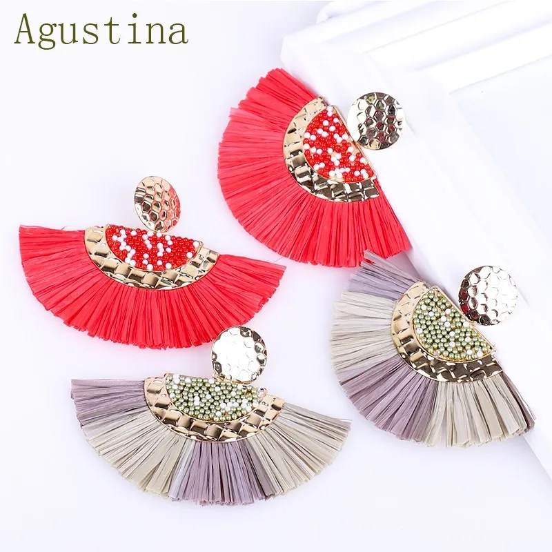 Rattan Earrings For Women Punk Tassel Earings Fringe Bohemian Fashion Jewelry Dangle Big Boho Drop Geometric African Long Custom
Rattan Earrings For Women Punk Tassel Earings Fringe Bohemian Fashion Jewelry Dangle Big Boho Drop Geometric African Long Custom