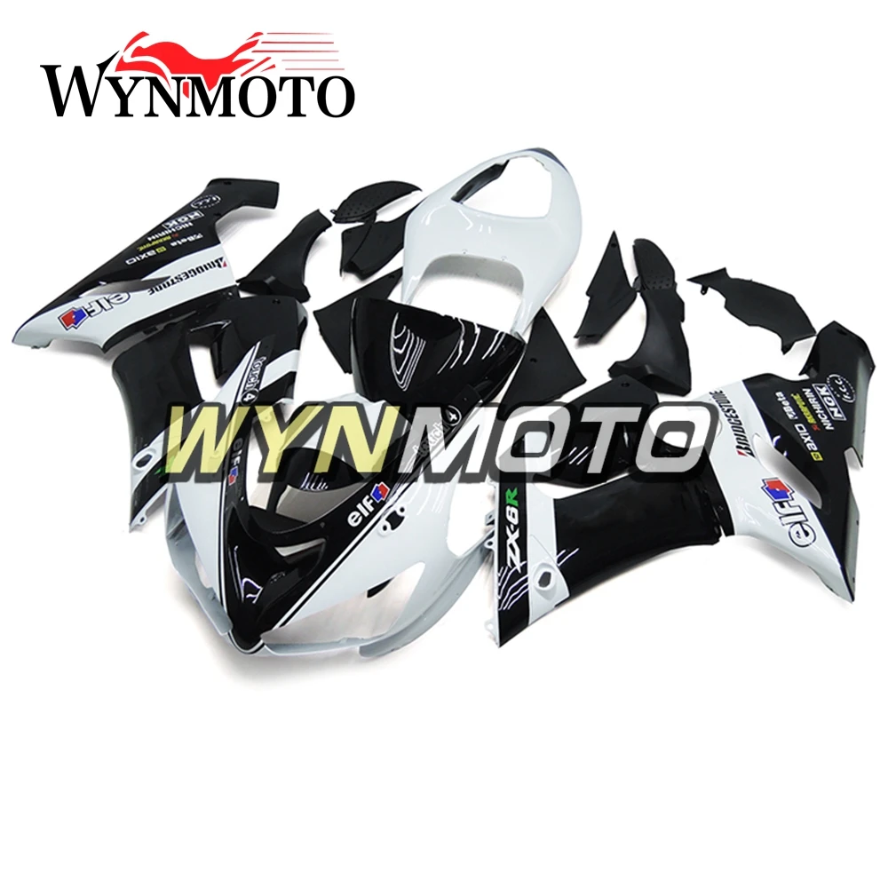 Complete ABS Injection Fairings For Kawasaki ZX-6R ZX6R 636 2005 2006 Motorbike Fairing Kits Cowlings White Black
Complete ABS Injection Fairings For Kawasaki ZX-6R ZX6R 636 2005 2006 Motorbike Fairing Kits Cowlings White Black