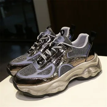 New women's shoes 2019 autumn genuine leather Lace-up thick bottom sneakers round head breathable sports casual women shoes
New women's shoes 2019 autumn genuine leather Lace-up thick bottom sneakers round head breathable sports casual women shoes