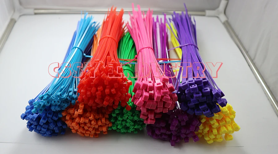 100pcs/lot 2017 new 6 color 11.8 inch(50lbs) 5x300mm width 4.4mm Network Nylon Plastic Cable Wire Zip Tie Cord Strap
100pcs/lot 2017 new 6 color 11.8 inch(50lbs) 5x300mm width 4.4mm Network Nylon Plastic Cable Wire Zip Tie Cord Strap