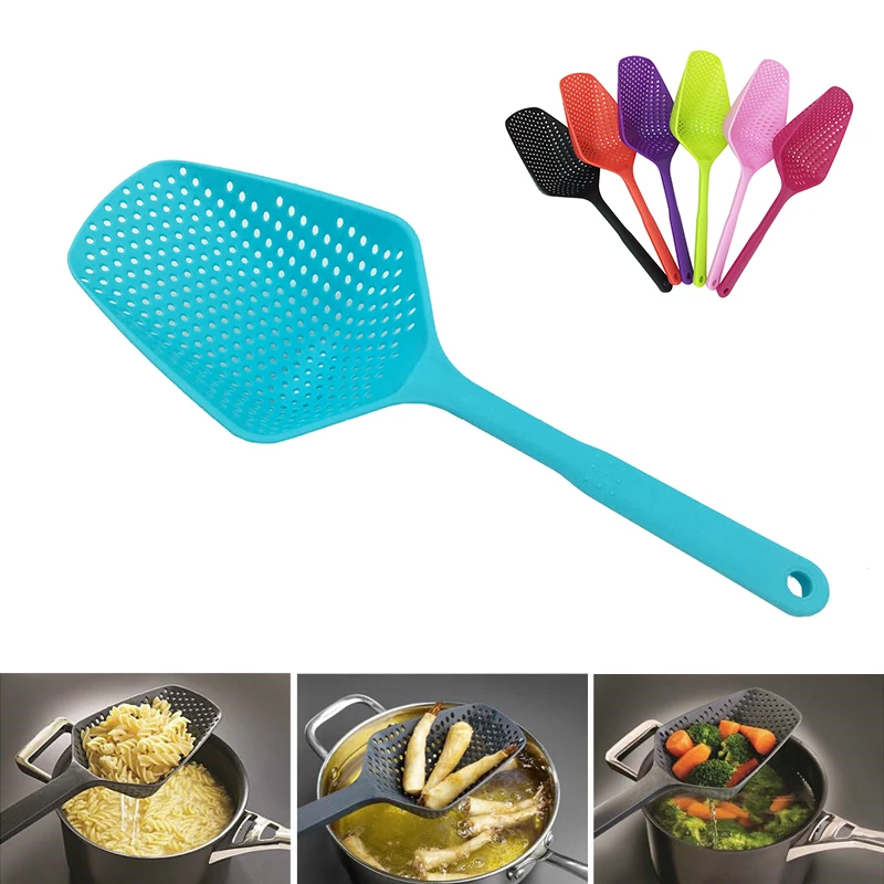 New 1 Pcs Scoop Colander Large Nylon Spoon Strainers Noodles Forks Cooking Shovels Pasta Filter Spoon Kitchen Vegetable Tools
New 1 Pcs Scoop Colander Large Nylon Spoon Strainers Noodles Forks Cooking Shovels Pasta Filter Spoon Kitchen Vegetable Tools