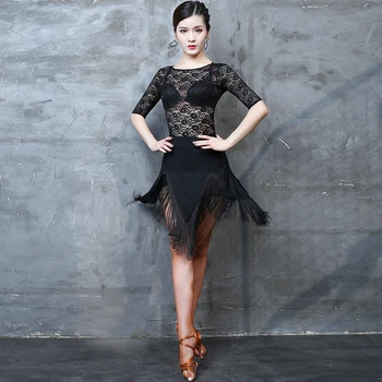 New Latin Dance Dress Women/Ladies/Female Sexy Tassel Practice/Performance Clothes Adult Latin Dance Competition Dress DQL422
New Latin Dance Dress Women/Ladies/Female Sexy Tassel Practice/Performance Clothes Adult Latin Dance Competition Dress DQL422