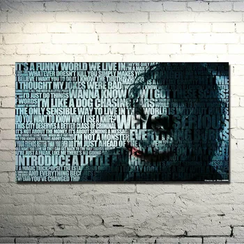 The Dark Knight Rises - joker Movie Game Art Silk Fabric Poster Print 13x24 24x43 inch For Room Decor Pictures 022
The Dark Knight Rises - joker Movie Game Art Silk Fabric Poster Print 13x24 24x43 inch For Room Decor Pictures 022