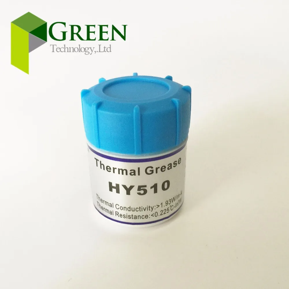 

Gray Thermal Grease HY510 Heatsink Compound Paste For CPU GPU VGA 10g Best cooling effect