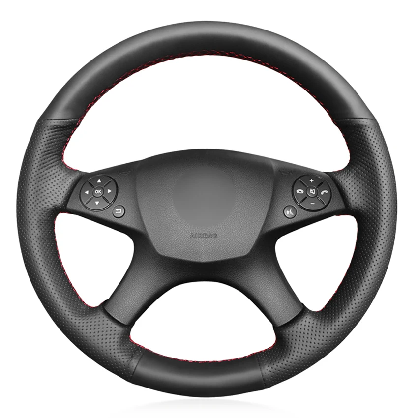 Black PU Faux Leather DIY Car Steering Wheel Cover for Mercedes Benz W204 C-Class 2007-2010 C280 C230 C180 C260 C200 C300
Black PU Faux Leather DIY Car Steering Wheel Cover for Mercedes Benz W204 C-Class 2007-2010 C280 C230 C180 C260 C200 C300