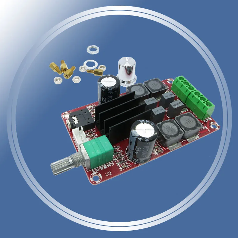 TPA3116 2*50W High End Digital Power Amplifier Board D2 DC24V Dual Channel Stereo Power Amplifier Board XH-M189
TPA3116 2*50W High End Digital Power Amplifier Board D2 DC24V Dual Channel Stereo Power Amplifier Board XH-M189