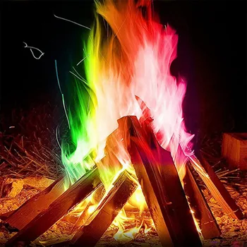 10g/15g/25g Magic Trick Outdoor Camping Hiking Survival Tools Magic Fire Colorful Flames Powder Bonfire Sachets Pyrotechnics 7
10g/15g/25g Magic Trick Outdoor Camping Hiking Survival Tools Magic Fire Colorful Flames Powder Bonfire Sachets Pyrotechnics 7