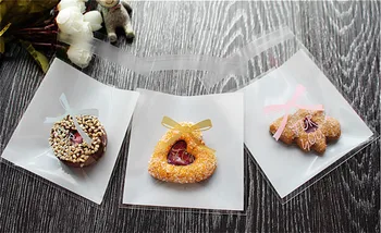 500Pcs/Lot Bowknot Pattern Size 10*10cm Plastic Food Bag For Cake Cookies 
500Pcs/Lot Bowknot Pattern Size 10*10cm Plastic Food Bag For Cake Cookies