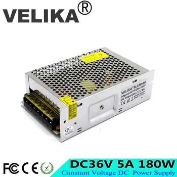 Universal dc36v switching power supply 5A 180W Driver transformer 110-220V AC DC 36V SMPS for LED Strip Light CNC CCTV Stepper
Universal dc36v switching power supply 5A 180W Driver transformer 110-220V AC DC 36V SMPS for LED Strip Light CNC CCTV Stepper