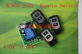 AC85V-250V 110V 220V 1CH RF Wireless Remote Control Switch System 1Receivers&3Transmitter adusted Learning Code Gateway Access
AC85V-250V 110V 220V 1CH RF Wireless Remote Control Switch System 1Receivers&3Transmitter adusted Learning Code Gateway Access
