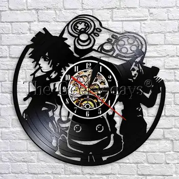 Fighting Games Gamepad Controller Wall Watches Vintage Vinyl Record Wall Clock Design 3D Wall Clock Living Room Clock
Fighting Games Gamepad Controller Wall Watches Vintage Vinyl Record Wall Clock Design 3D Wall Clock Living Room Clock