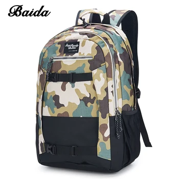DAIDA Mens Casual Daypacks Men Cool Laptop Bag Canvas Backpack Camouflage School Bags For Boy Unisex Skateboard Travel Bags
DAIDA Mens Casual Daypacks Men Cool Laptop Bag Canvas Backpack Camouflage School Bags For Boy Unisex Skateboard Travel Bags