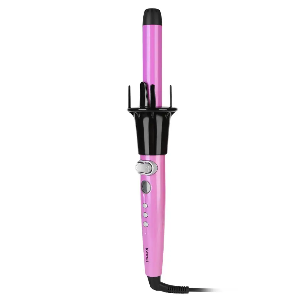 KM-173 Brand Curling Irons Adjustable Temperature Ceramic Monofunctional Hair Styling Tools Electric Automatic Hair Curler Iron
KM-173 Brand Curling Irons Adjustable Temperature Ceramic Monofunctional Hair Styling Tools Electric Automatic Hair Curler Iron