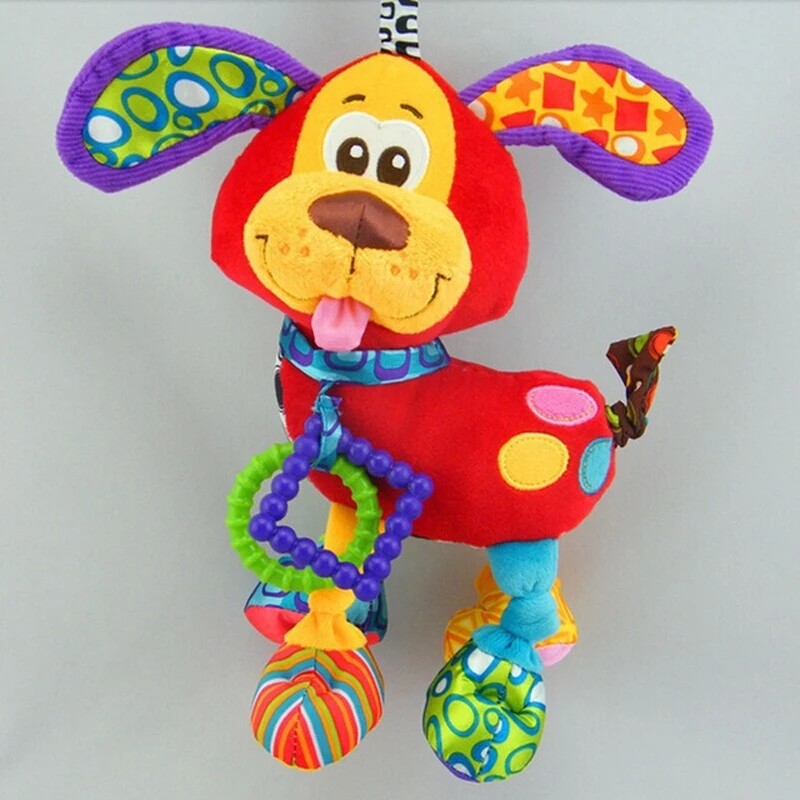 Hanging Toy Dog Plush vibration Rattle Teether newborn baby Gift Multifunction Early Learning & Education christmas gift
Hanging Toy Dog Plush vibration Rattle Teether newborn baby Gift Multifunction Early Learning & Education christmas gift